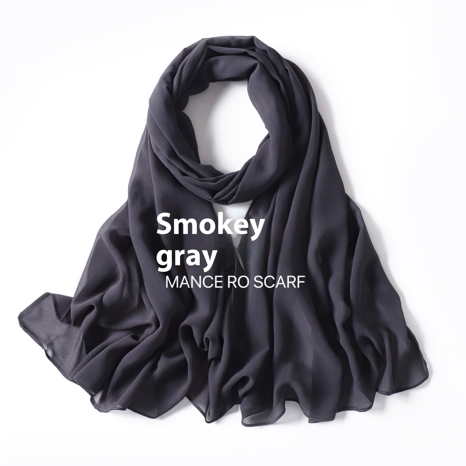 Pearl Chiffon Headscarf Veil Wrap