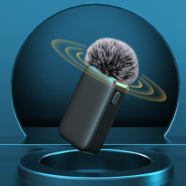 Dual Wireless Lavalier Mic with Noise Cancel