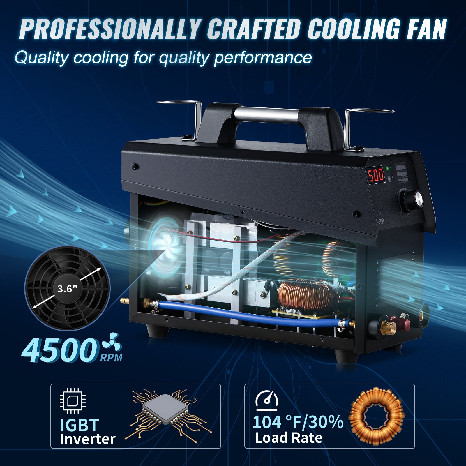 VEVOR 50A Plasmaschneider mit Doppelspannung