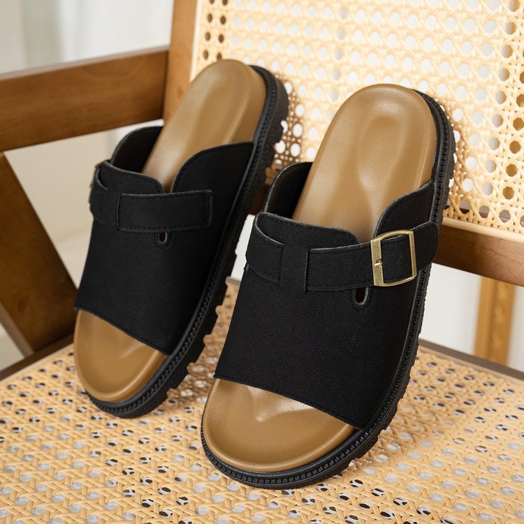 Women’s Summer Buckle Flats Sandals