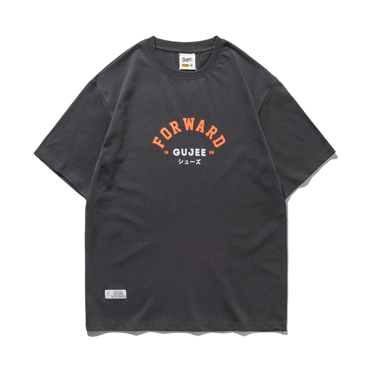 Sommerliches japanisches Herren-T-Shirt mit Rundhalsausschnitt