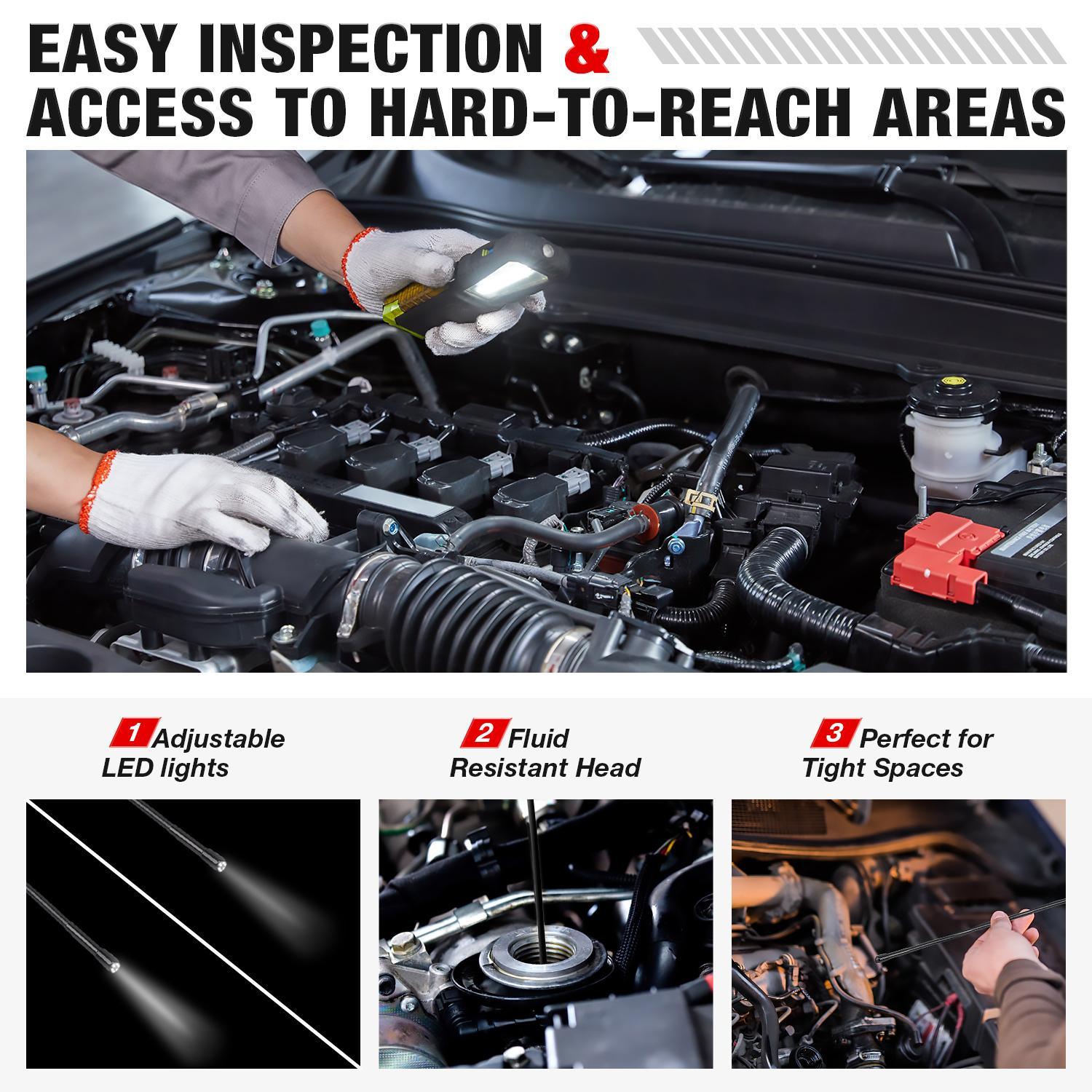 X431 VSP600 HD Wasserdichtes Video-Endoskop