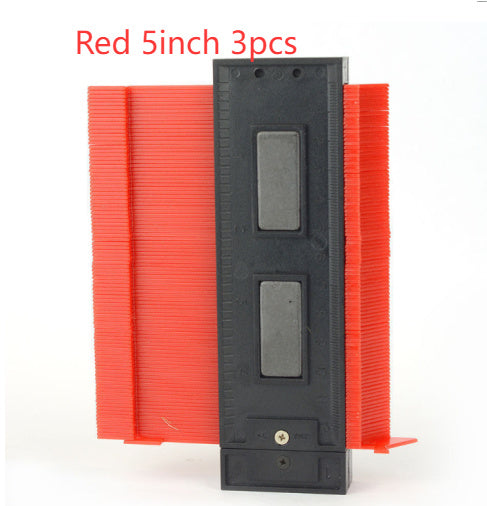 Radial Ruler Contour Profile Gauge Tool