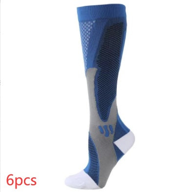 Chaussettes de compression élastiques pour le sport