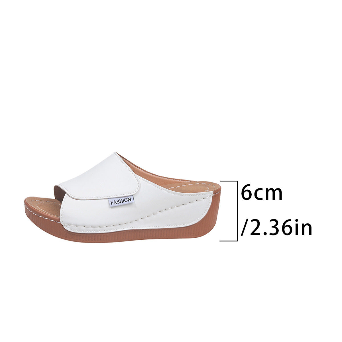 Sommer-Keilsandaletten & Ballerinas mit runder Spitze