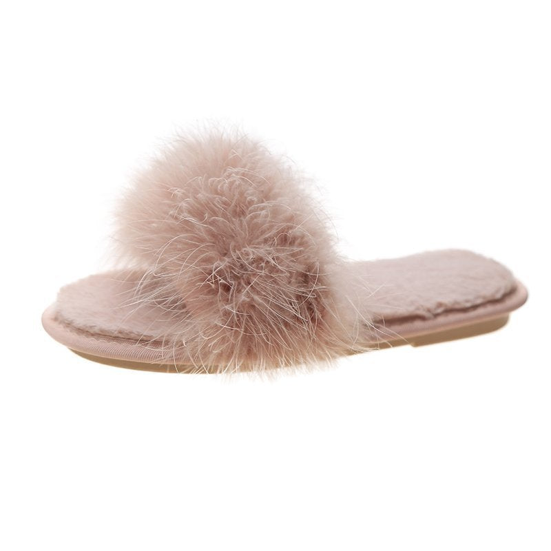 Women's Outdoor Furry Casual Sandals