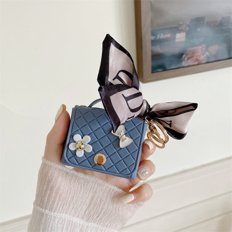 Koreanischer Seidenschal, Kopfhörertasche