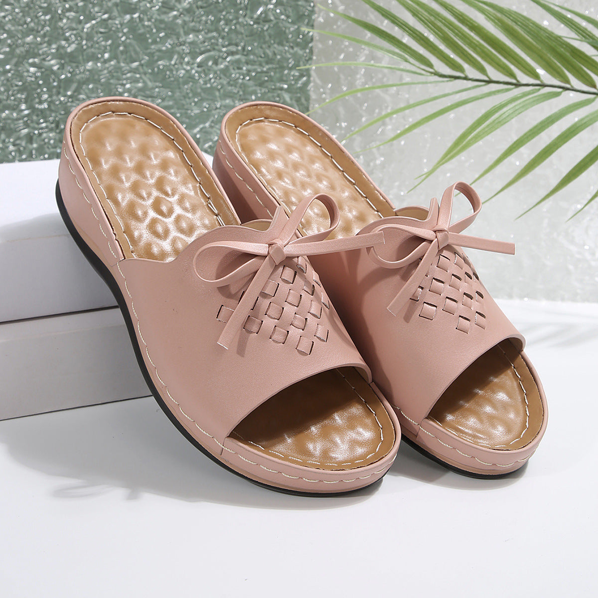 Retro Embroidered Non-Slip Sandals Women