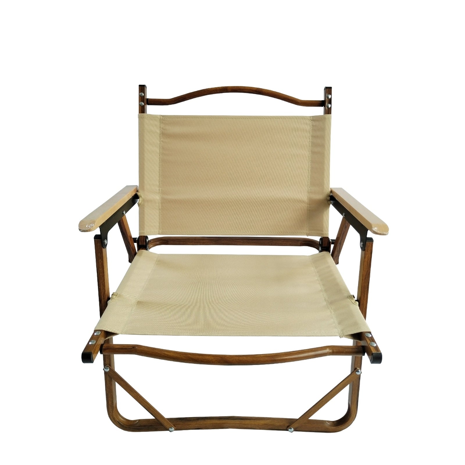 Comfy Foldable Portable Chair w/ Armrests