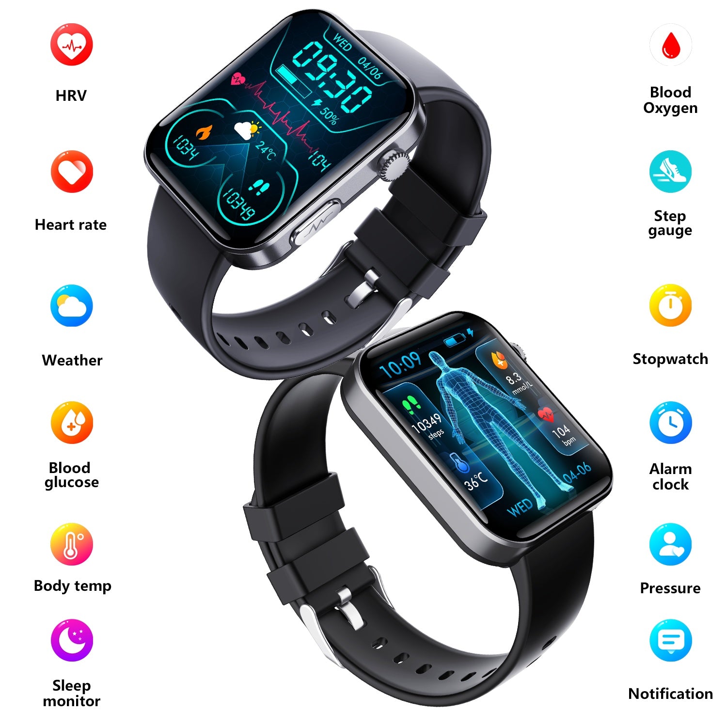Smart Health Tracker Watch