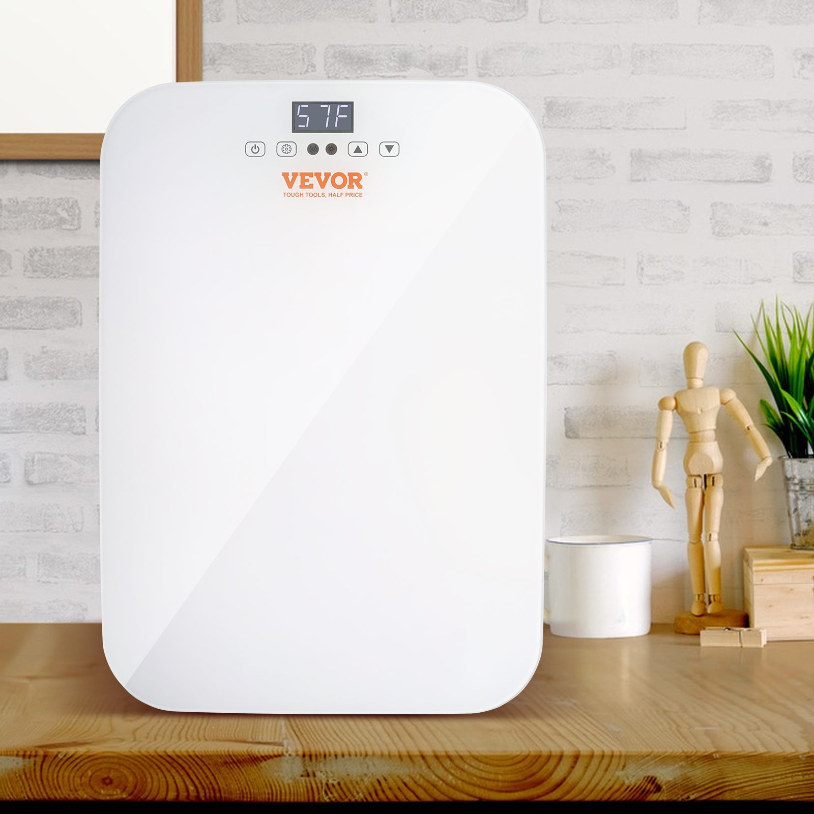 VEVOR 20L Hautpflege-Minikühlschrank, Weiß
