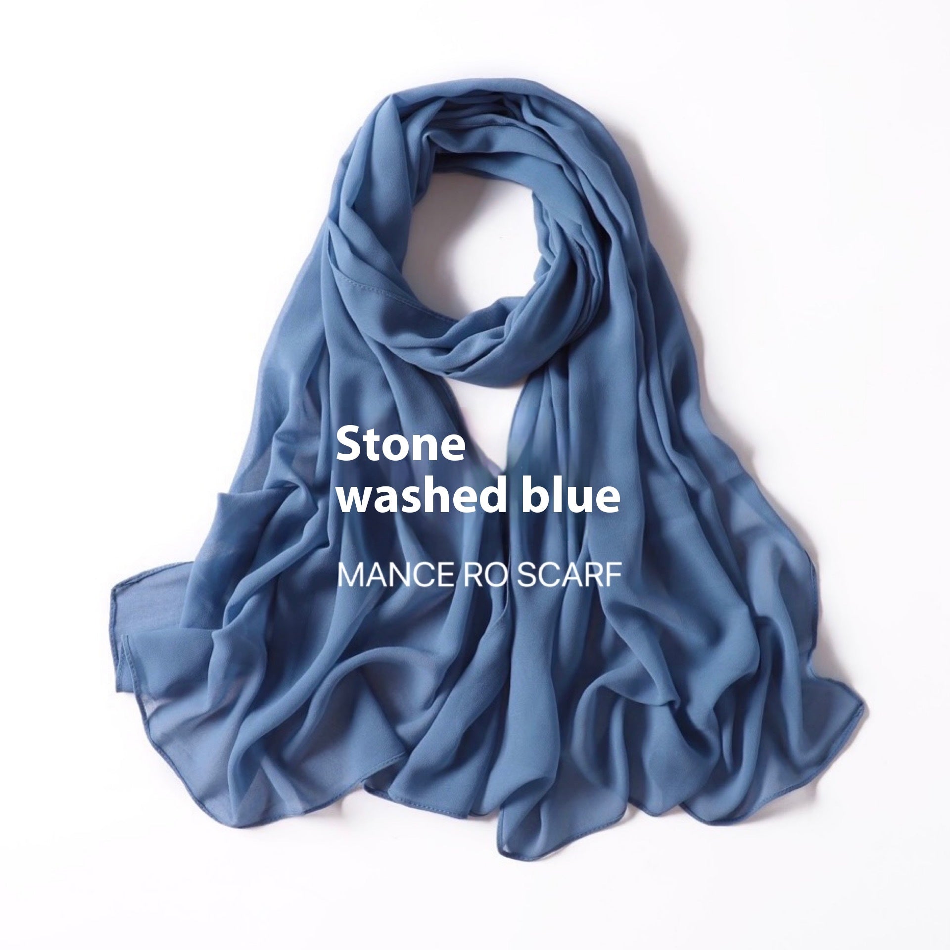 Pearl Chiffon Headscarf Veil Wrap