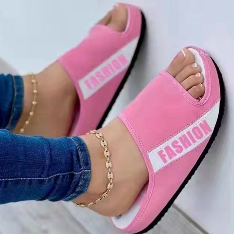 Flache Stoffsandalen für Damen in den USA und Europa