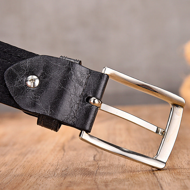 Color Match Casual Belt for Men