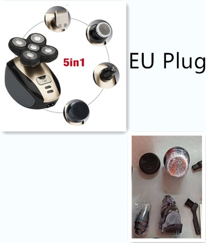 Rasoir électrique 5 en 1 pour hommes