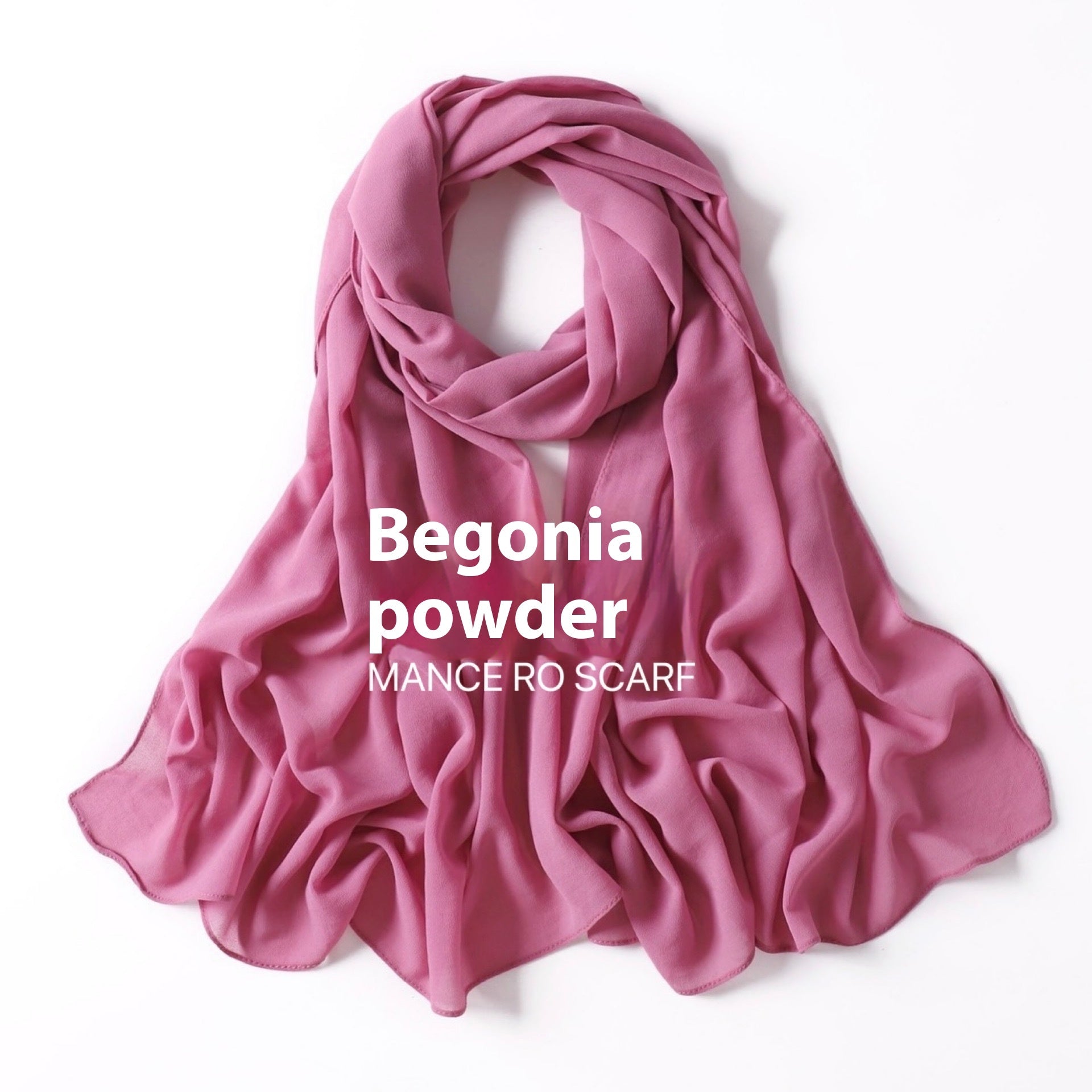 Perlen Chiffon Kopftuch Schleier Wickeltuch
