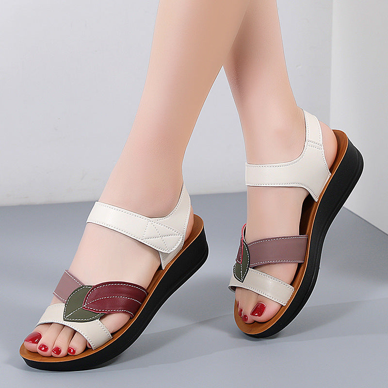 Women’s Summer Thick-Soled Velcro Sandals
