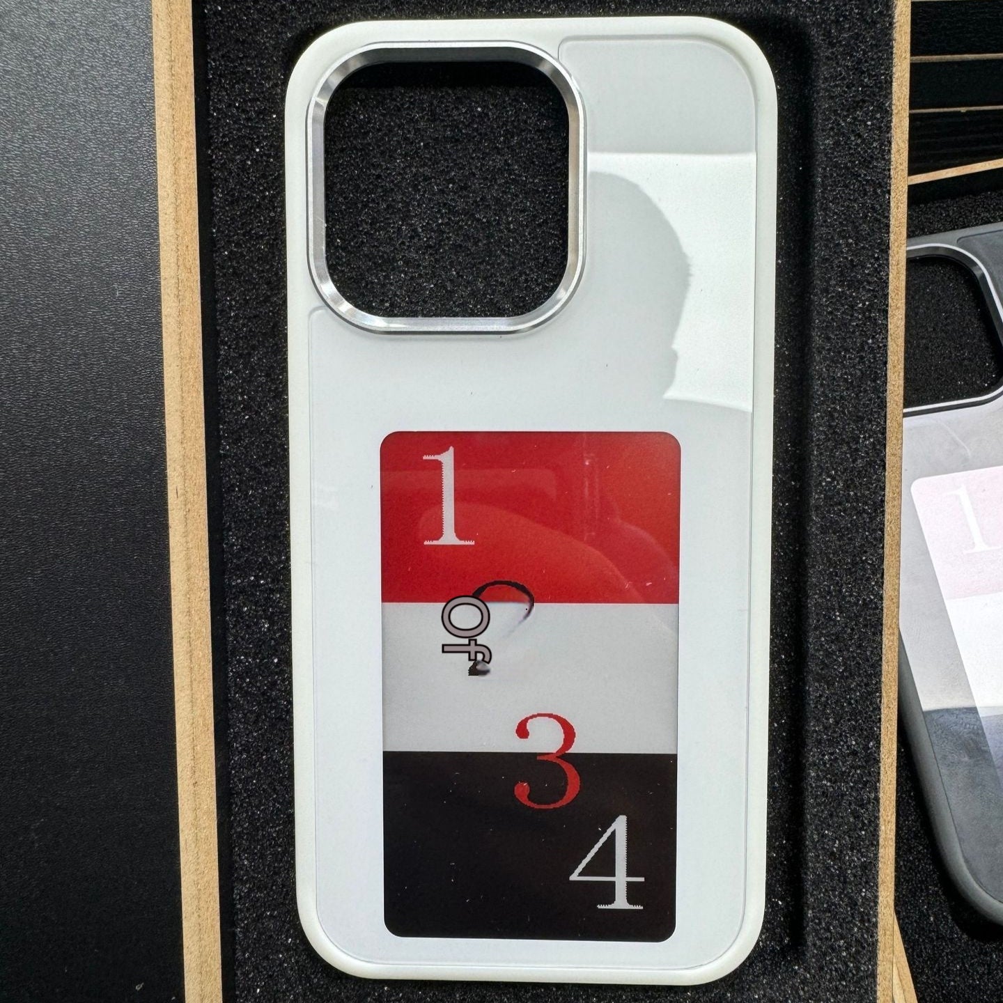 Coque de téléphone personnalisée E-Ink