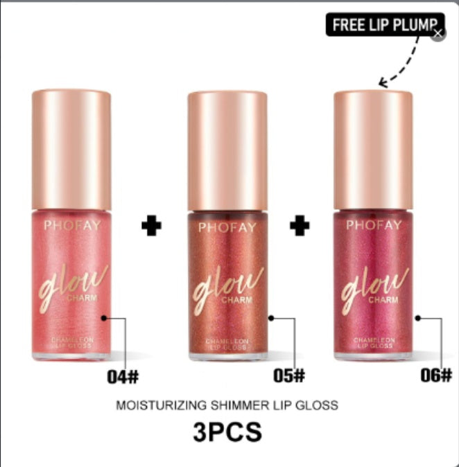 PHOFAY Schimmernder Glow Lipgloss