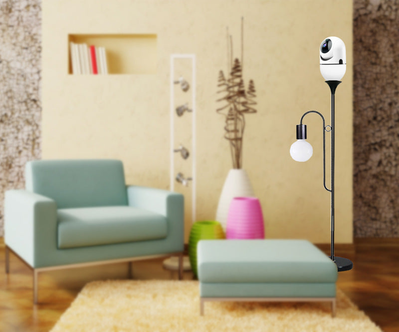 Bulb Shaking Head WiFi Security Cam