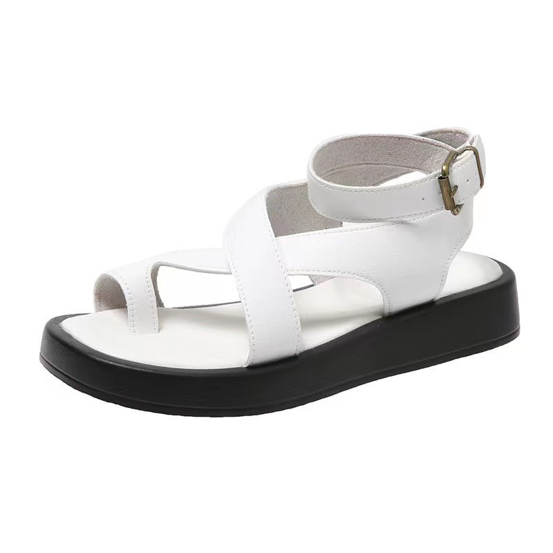 Casual Clip Toe Thick Sole Sandals