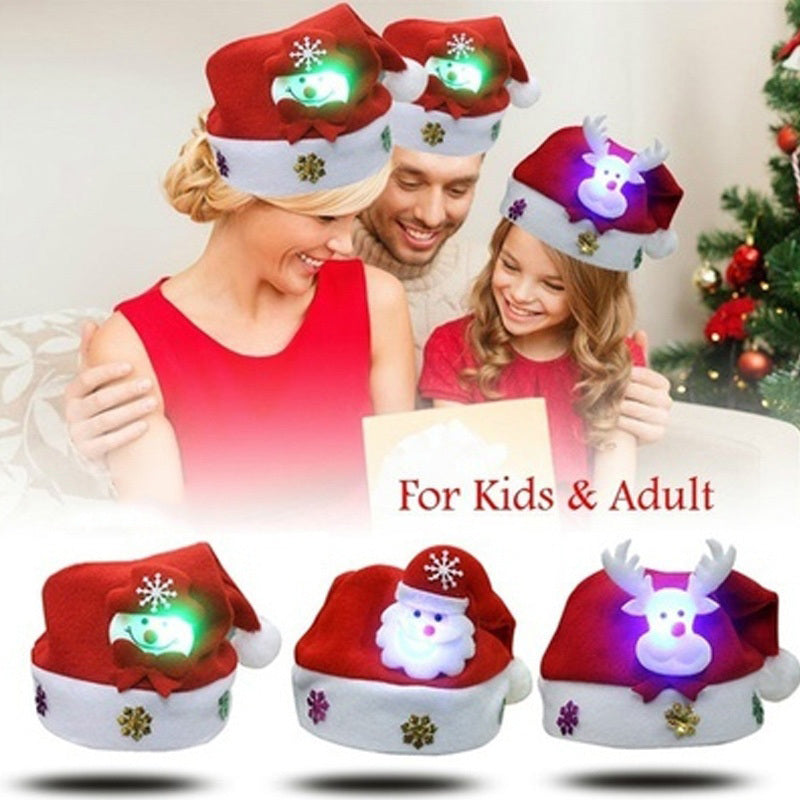Luminous Cartoon Christmas Hat