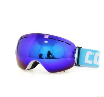Double-Layer Spherical Anti-Fog Glasses