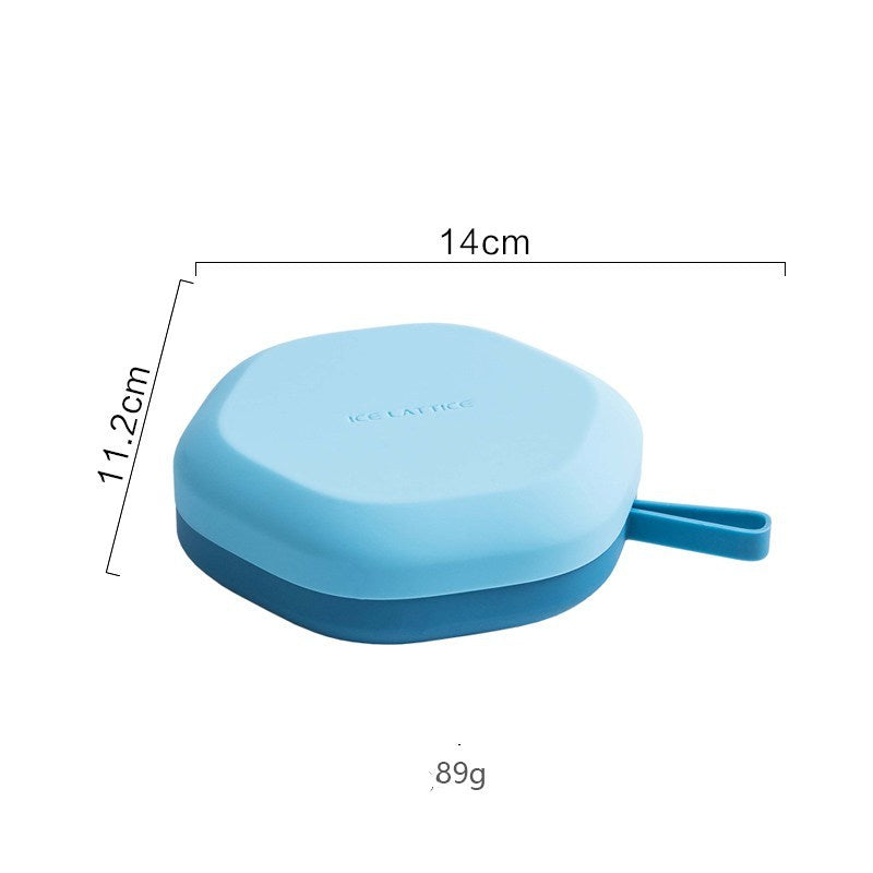 Silicone Hex Ice Mold & Storage Box