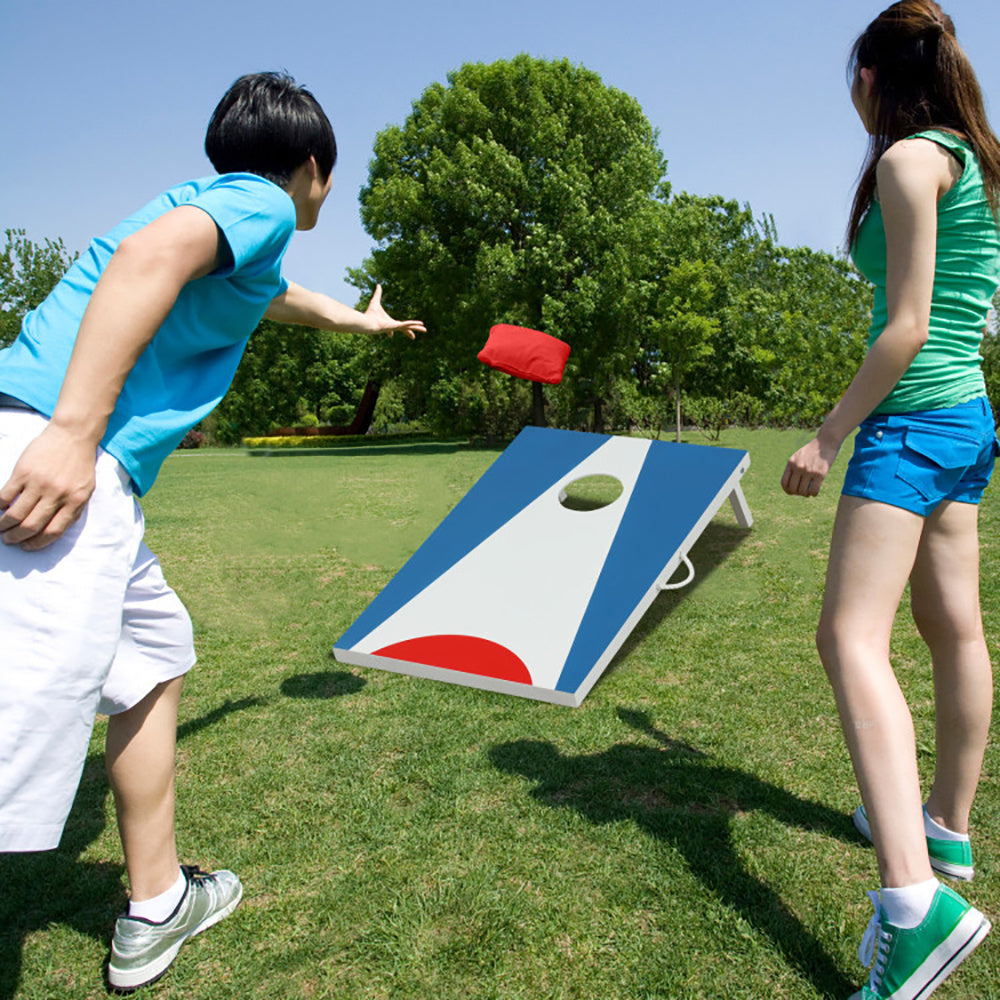 Tragbares Cornhole-Brett