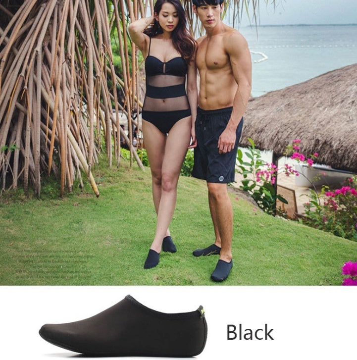 Sommerliche, leuchtende Scuba-Socken