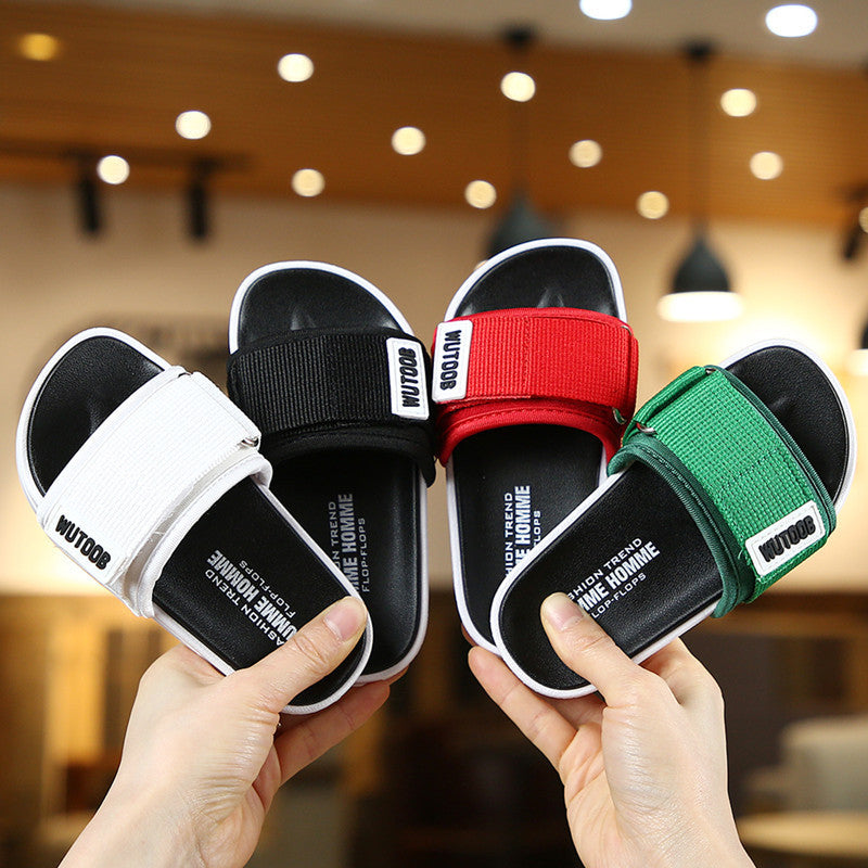 Kids Ribbon Strap Sandals Unisex