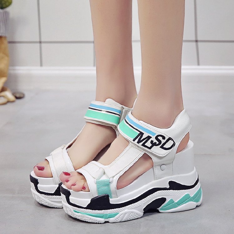TUINANLE Chunky Heels Wedges Women