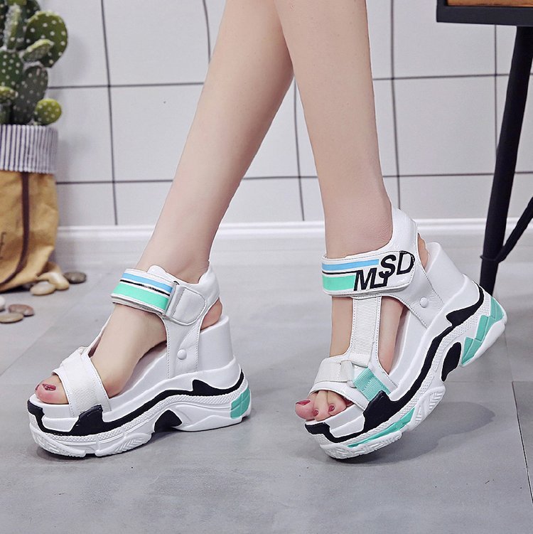 TUINANLE Chunky Heels Wedges Women