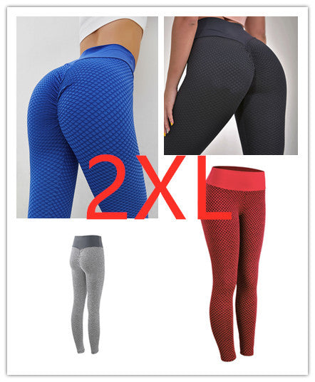 Plaid Seamless Yoga Leggings