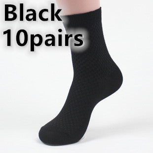 Chaussettes en fibre de bambou pour hommes