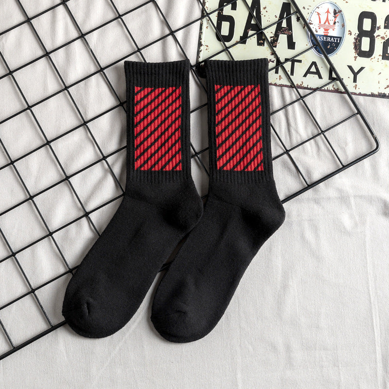 Chaussettes de basket-ball hautes en coton