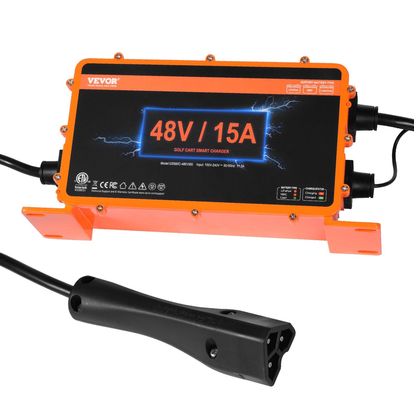 VEVOR 48V 15A Smart Golf Cart Charger