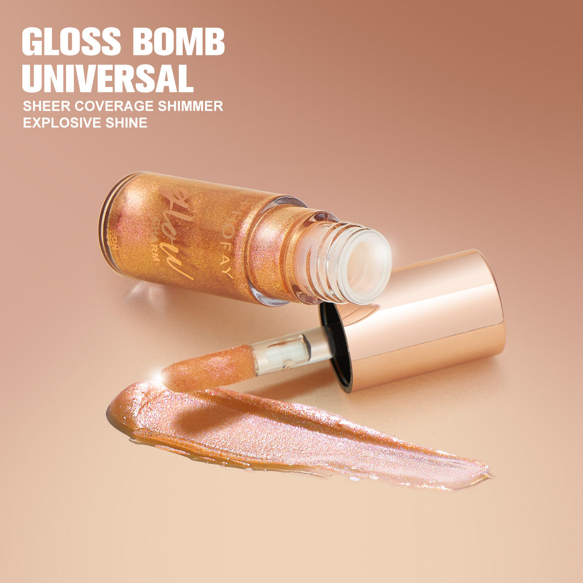 PHOFAY Schimmernder Glow Lipgloss
