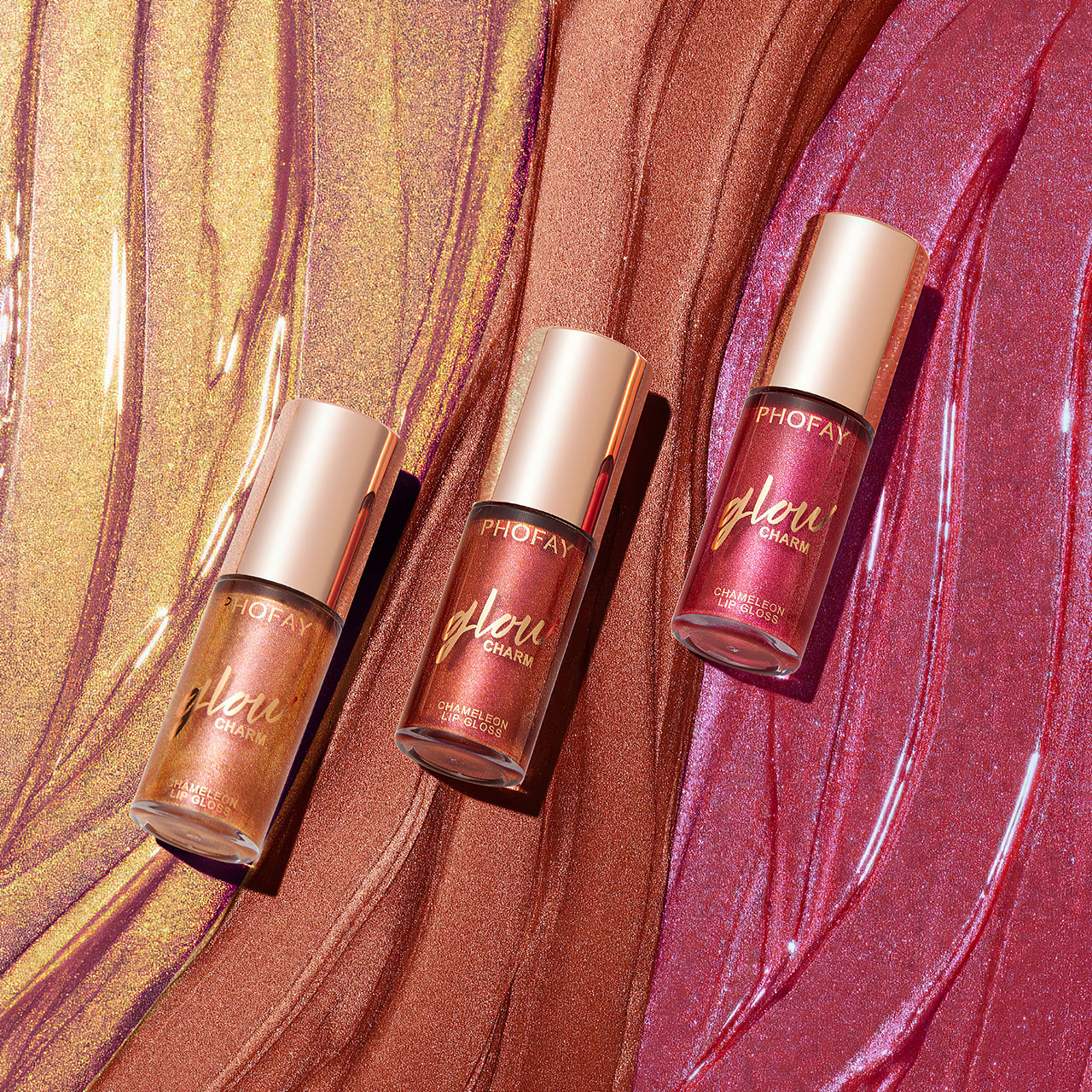 PHOFAY Schimmernder Glow Lipgloss