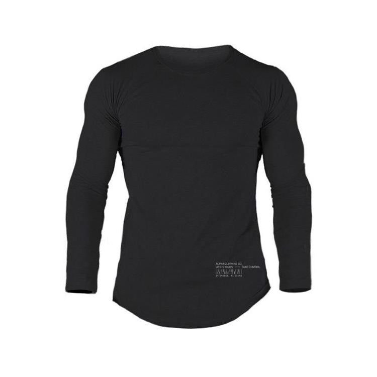 Men’s Long Sleeve Fitness Training Tee