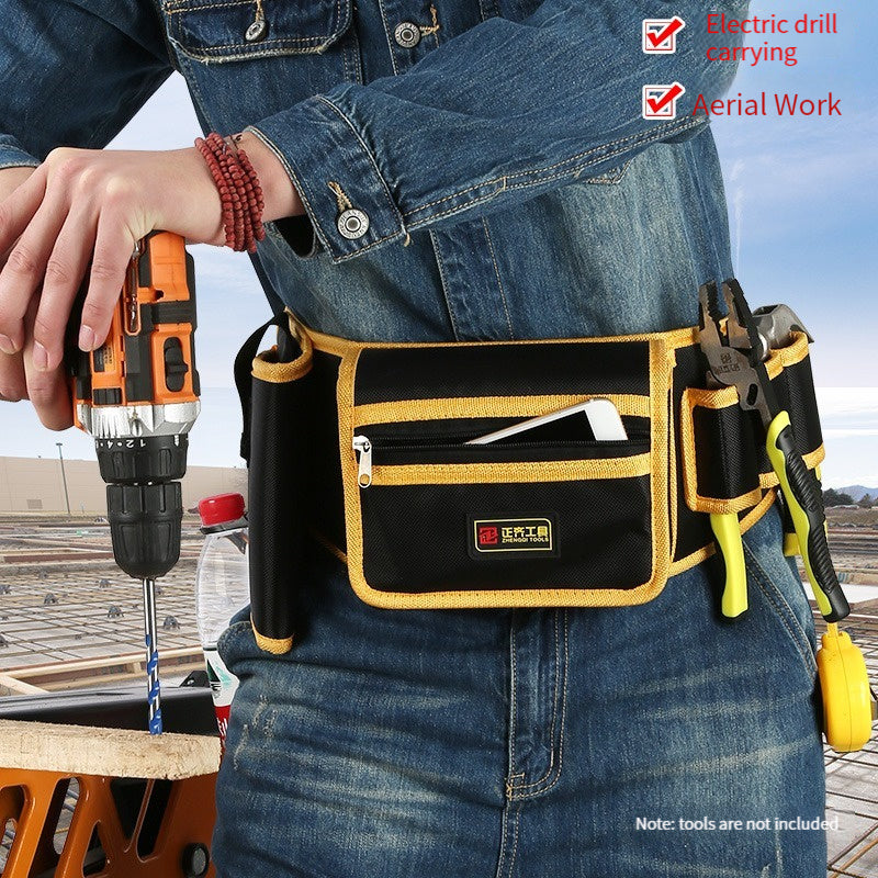 Electrician Tool Kit Canvas Waist Bag