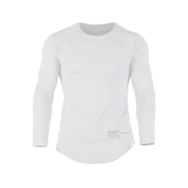 Langärmliges Fitness-Trainings-T-Shirt für Herren