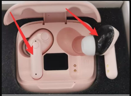 Mini Transparentes Bluetooth-Headset ENC