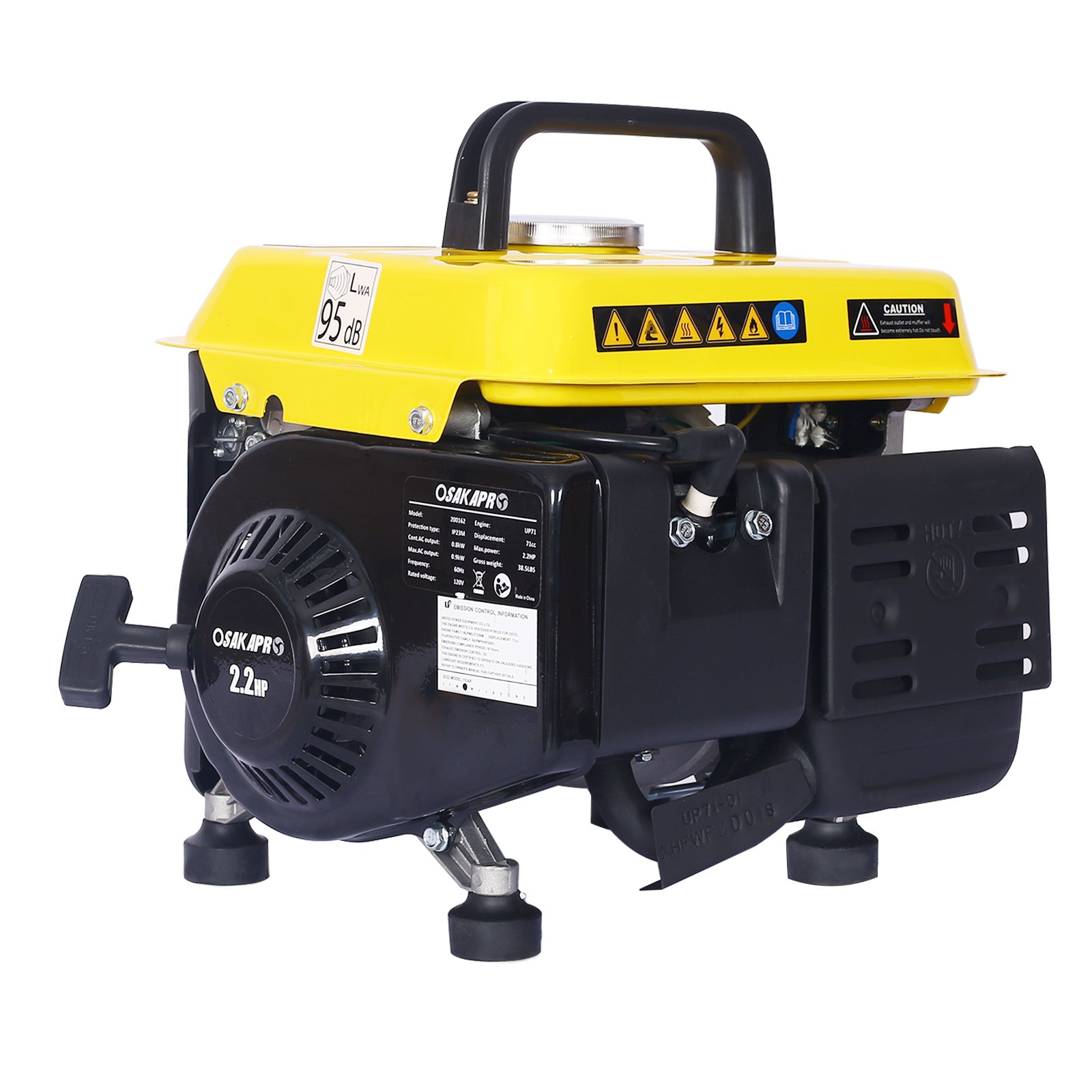 Tragbarer Stromgenerator aus Metall