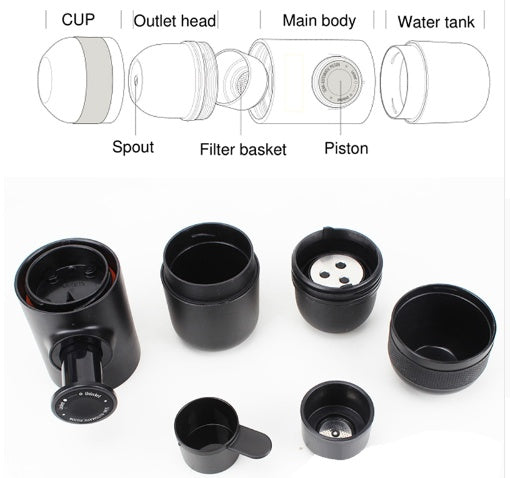 Portable Mini Condensed Coffee Machine