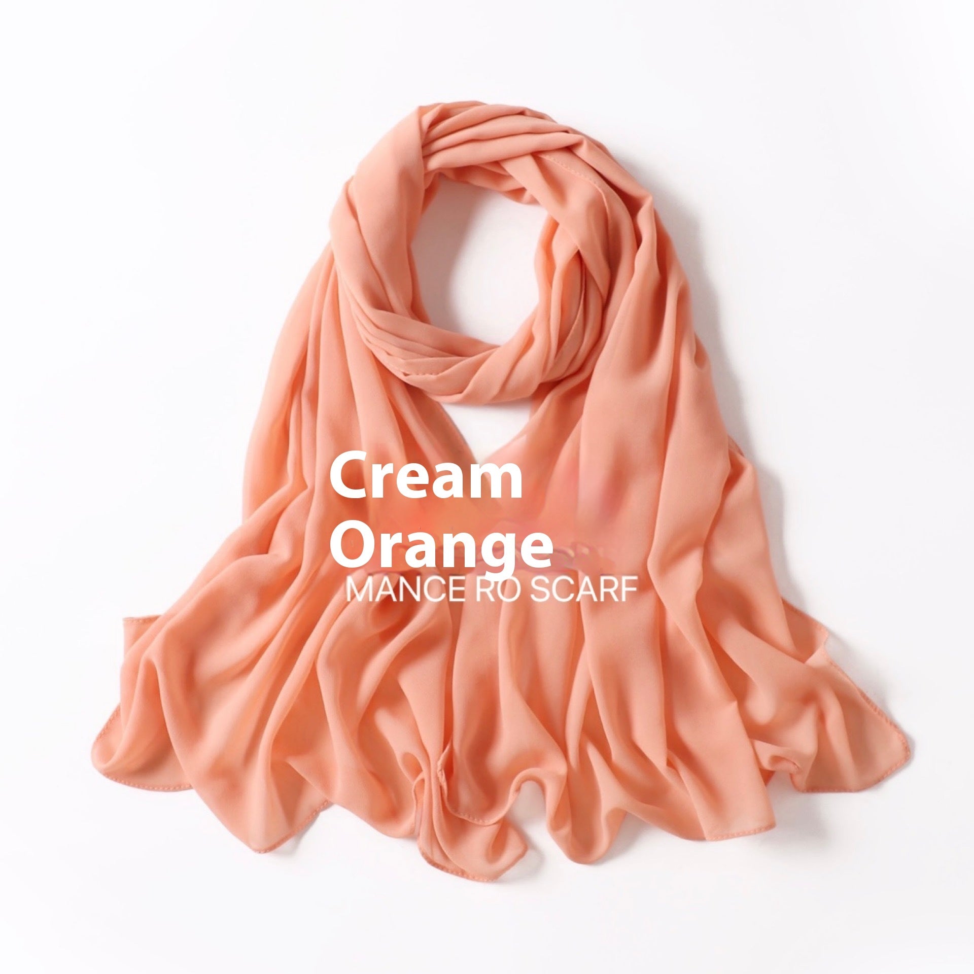 Perlen Chiffon Kopftuch Schleier Wickeltuch