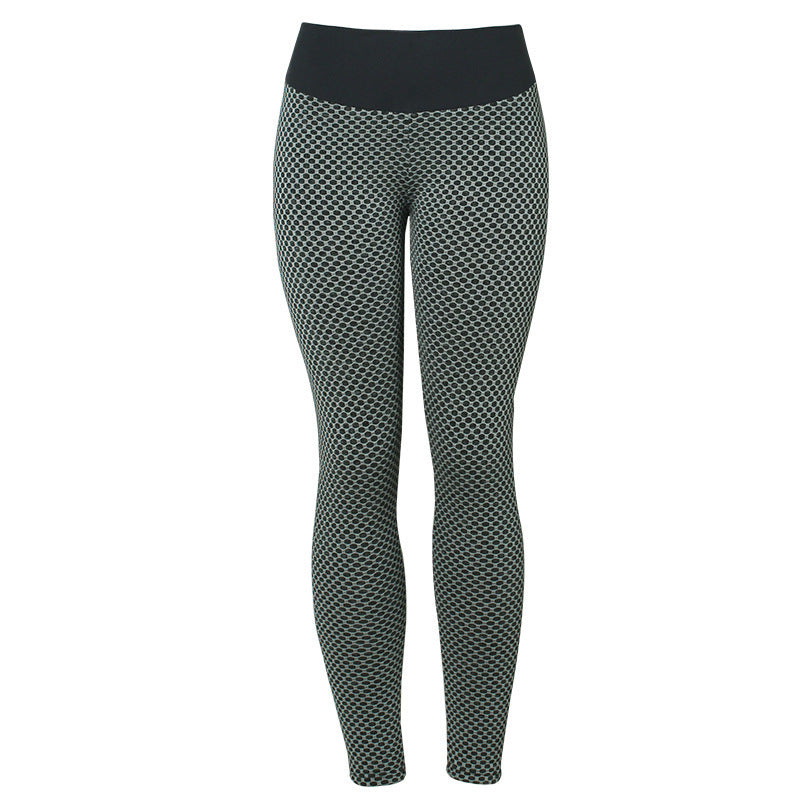 Plaid Seamless Yoga Leggings