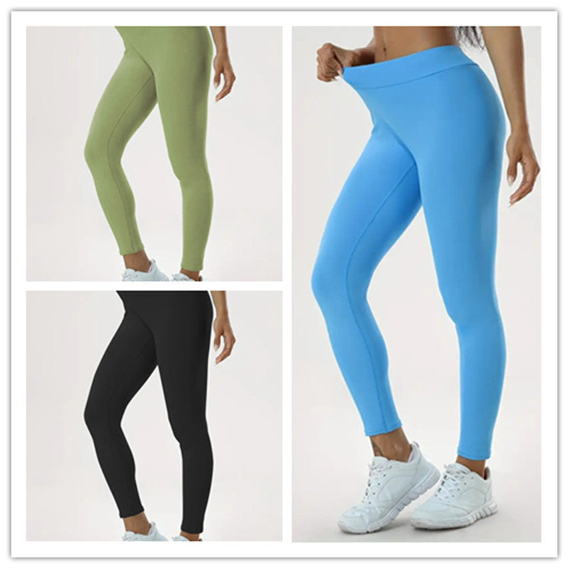 Yogahose mit hoher Taille