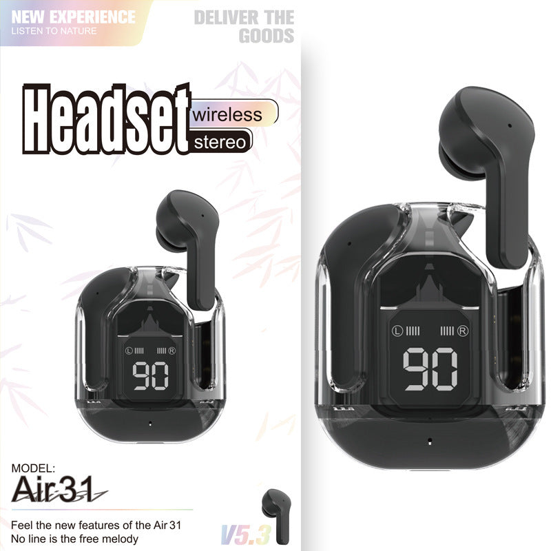 Mini Transparentes Bluetooth-Headset ENC