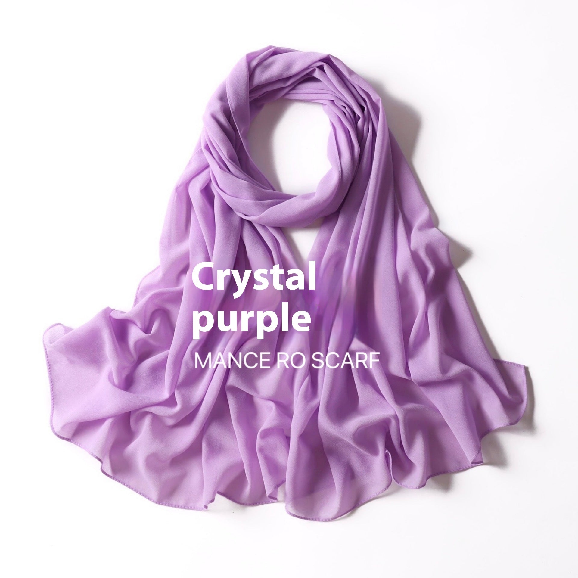 Perlen Chiffon Kopftuch Schleier Wickeltuch